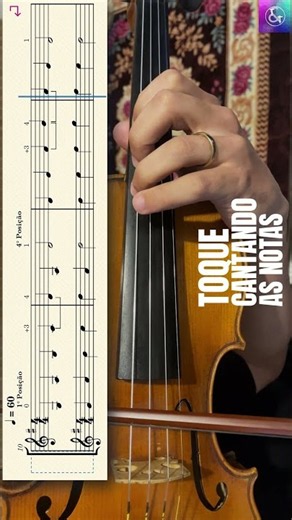 Como Tocar 4ª Posição no Violino - Violin Exercício de Mudança de Posição Como mudar da 1ª para a 4ª