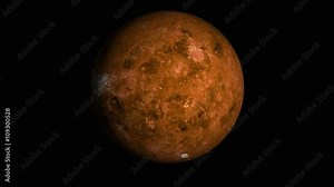Planet Venus animation