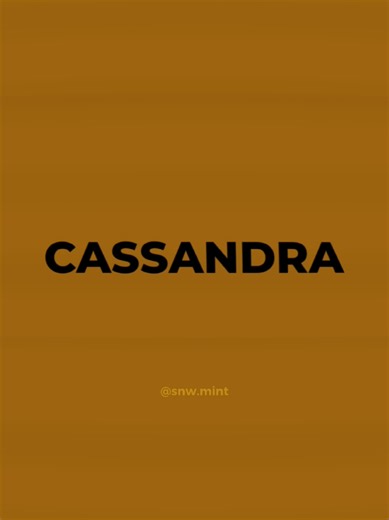 Cassandra - ABBA — A dramatic B-side that retells the Greek myth of Cassandra, the prophetess cursed to predict tragedies that no one would believe. #fyp #fy #abba #lyricsvideo #lyrics