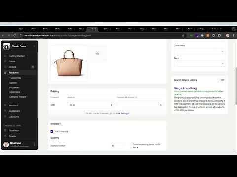 Spree Commerce 5.0 - admin dashboard preview