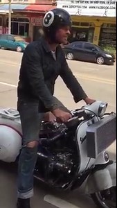 4.4M views · 47K shares | CRAZY Vespa , Harley Davidson Engine swap | Riders lovers | Facebook