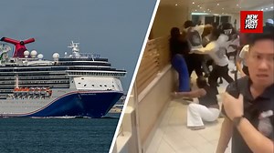 Massive fight breaks out on Carnival Cruise 'over chicken fingers'