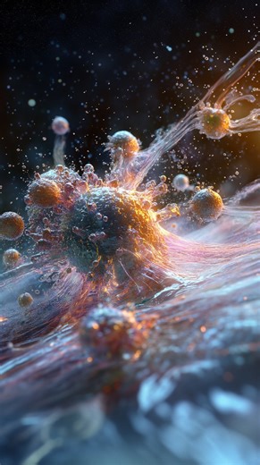 Scientists destroy cancer cells using vibrating molecules. | Hashem Al-Ghaili