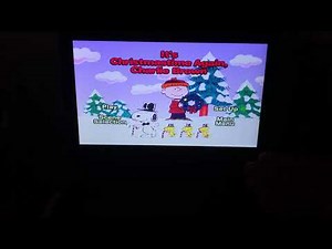 Opening and Walkthrough of A Charlie Brown Christmas DVD