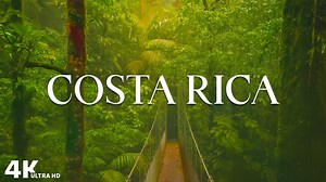 Costa Rica From Above – Rainforests & Beaches in 4K