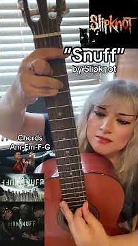 How to Play”Snuff” by Slipknot #easyguitartutorial #slipknotsnuff #slipknot #snuff