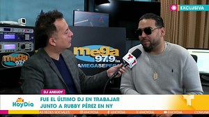 🎧 DJ Aneudy fue el último DJ en trabajar junto a Rubby Pérez en Nueva York. Un momento especial y lleno de música que permanecerá en el recuerdo. 🌟 Escucha la colaboración aquí: 🔗 #RubbyPérez #DJ #Música #HoyDía | hoy Día
