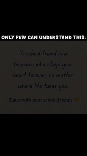 Only Few People Understand This About School Friends 🥹❤️ | True Friendship Forever