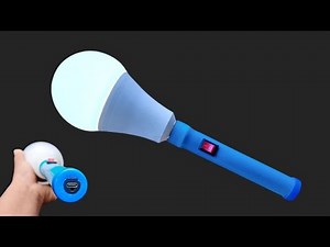 DIY Guide: Build a Rechargeable Torch with a Lithium Battery and LED Bulb