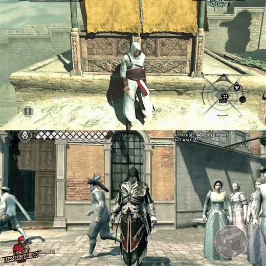 Altaïr vs Ezio – Climbing Comparison #assassinscreedii #assassinscreed #gaming #ezioauditore