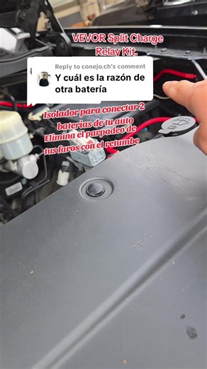 Elimina el parpadeo de tus faros con Split Charge Relay