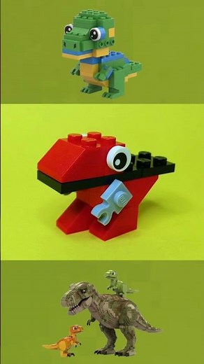 🦖 LEGO Ideas T-Rex Tutorial #lego #trex #dinosaur #tutorial #ideas