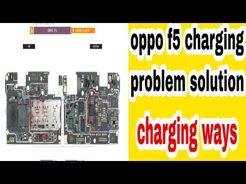 Oppo F5 charging problem solution|| charging ways