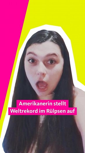 1LIVE 🎶 | Markiert jemanden, der/die auch mega laut rülpsen kann 🤮 Die Amerikanerin @kimycola hat mit 107,3 dB einen neuen Weltrekord für Frauen im... | Instagram