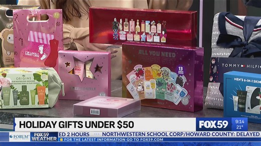 Holiday gift ideas under $50