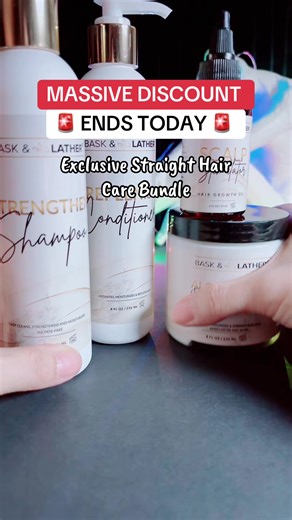 Exclusive Straight Hair Care Bundle - Last Day for Discounts!