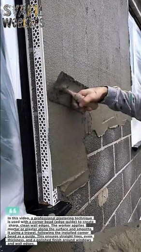 This Simple Plastering Trick Makes Perfect Wall Edges Every Time!