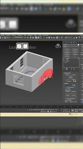 How to Use Smart Extrude in 3ds Max.