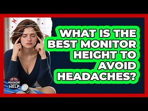 What Is The Best Monitor Height To Avoid Headaches?