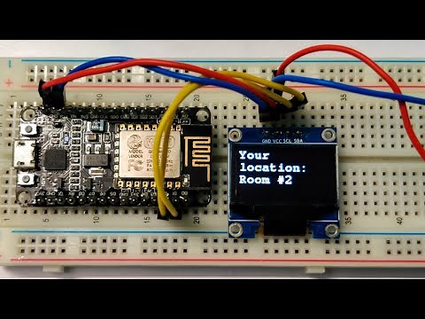 Indoor positioning with ESP8266 NodeMCU using WiFi and Machine Learning