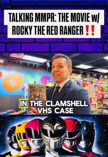Explore MMPR: The Movie with Rocky the Red Ranger
