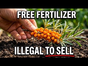 More Vitamin C Than Oranges. Free Fertilizer Forever. Why Is It Illegal To Sell?