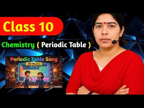 Class 10 Chemistry | Periodic Table Explained in Easy English | UP Board Chapter Complete Guide