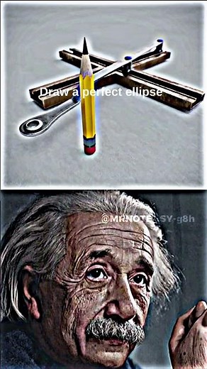 Simple DIY Mechanism to Draw a Perfect Ellipse