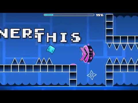 60hz vs 120hz vs 144hz vs 240hz STRAIGHT FLYING IN GEOMETRY DASH