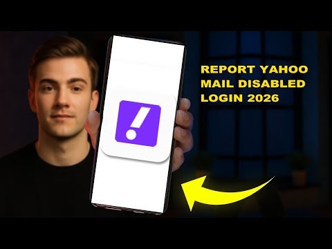 How To Report Yahoo Mail Disabled Login 2026 (QUICK FIX)