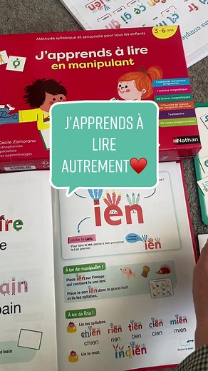 Méthode syllabique et sensorielle pour l'apprentissage de la lecture