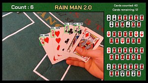 Let The Cards Fall Where They May, With A Robotic Rain Man