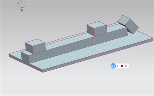 NX MCD仿真的对象源使用和传输面仿真