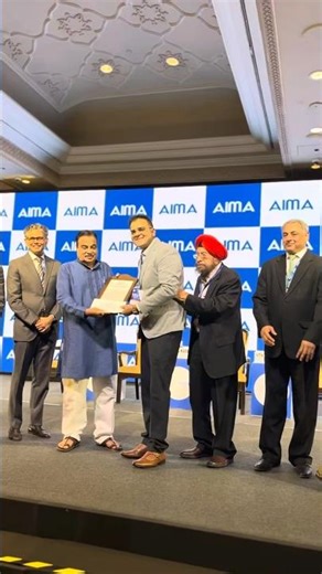 📍𝑵𝒆𝒘 𝑫𝒆𝒍𝒉𝒊 | Addressed AIMA's 11th National Leadership Conclave | Nitin Gadkari