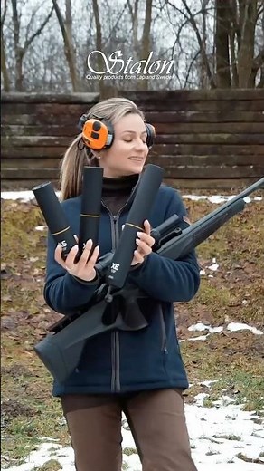 Comparative test of 3 Stalon moderators. Noticeable recoil reduction, effective sound suppression.