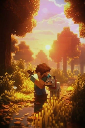 How to Tame and Breed a Dog on Minecraft #minecraft #cartoon