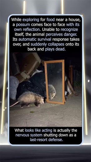 Why a Mirror Can Shut Down a Possum