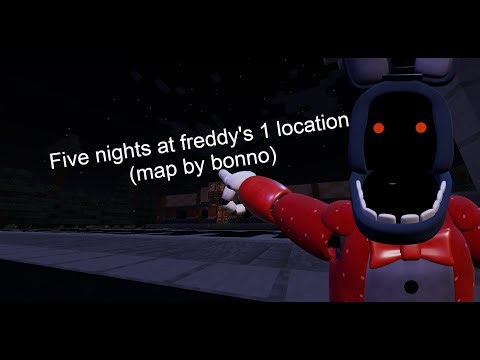 a fnaf 1 map by bonno (showcase)