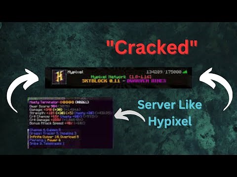 Best Copy Of Hypixel Skyblock | Cracked || Every Item || Best Server in 2023