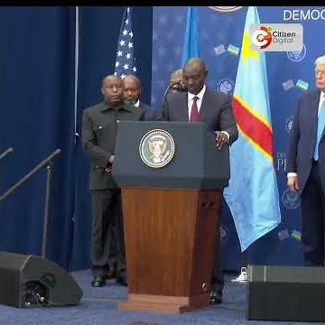 President Ruto on the signing of the Washington Peace Accord