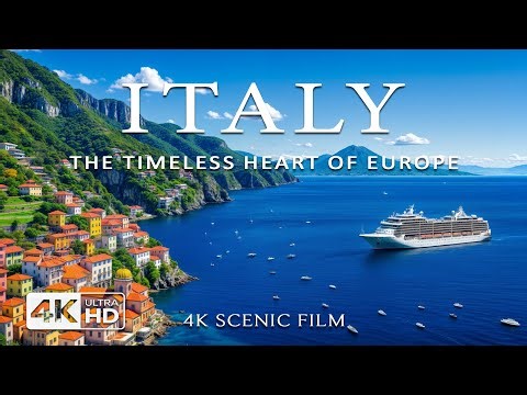 [4K] Wonders of Italy 2025 🇮🇹 Timeless Beauty Aerial Views & Mediterranean Escape | Azure Escape 4K