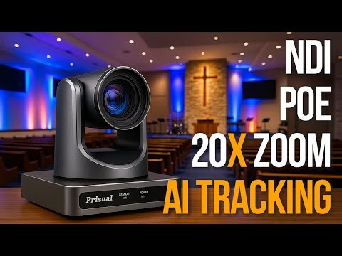 Prisual 20X AI Auto-Tracking PTZ | Unboxing, Setup & Review