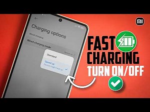 How to Turn On or Turn Off Fast Charging on Xiaomi | Fix Fast Charging Not Working
