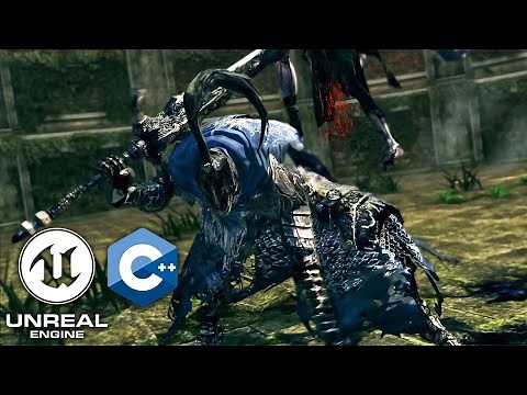 Unreal Engine C++ Advanced Dark Souls Boss Fight System