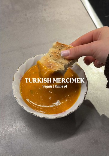 Vegane Türkische Linsensuppe Rezept für die Fastenzeit