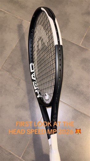 First Look at Head Speed MP 2026 Tennis Racket
