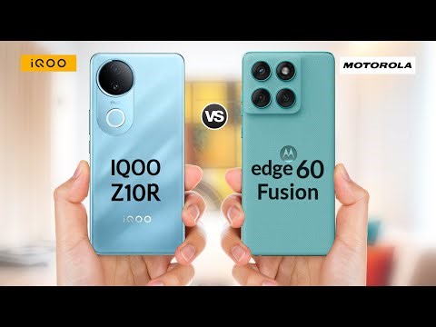 IQOO Z10r 5g vs Moto Edge 60 Fusion || Full Specs Comparison