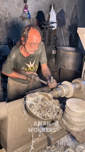 The Most Fascinating Handmade Utensil Crafting Process | Asian Workers