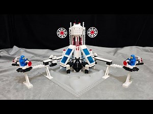 1980s RETRO LEGO SET 9672 - POLARIS 1 SPACE LAB