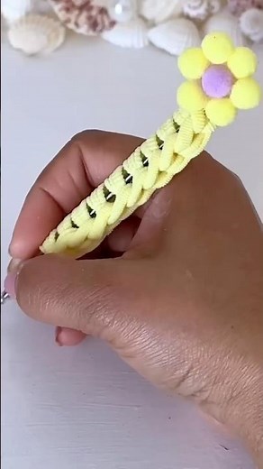 3-minute school project craft ✍️ How to make easiest pen decoration DIY